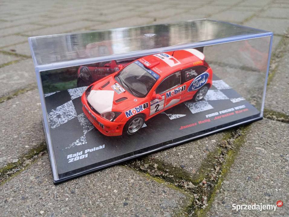 FORD FOCUS WRC rally cars 143 deagostini model Warszawa