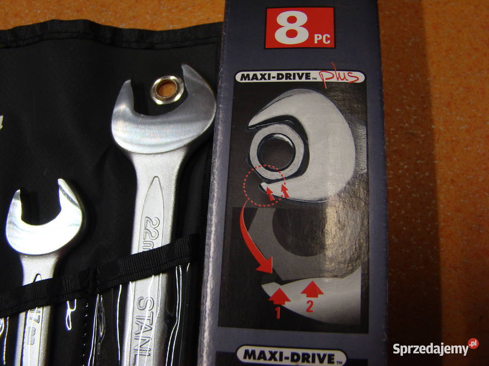 Zestaw kluczy płaskooczkowych STANLEY M 8 22 Bielsko-Biała