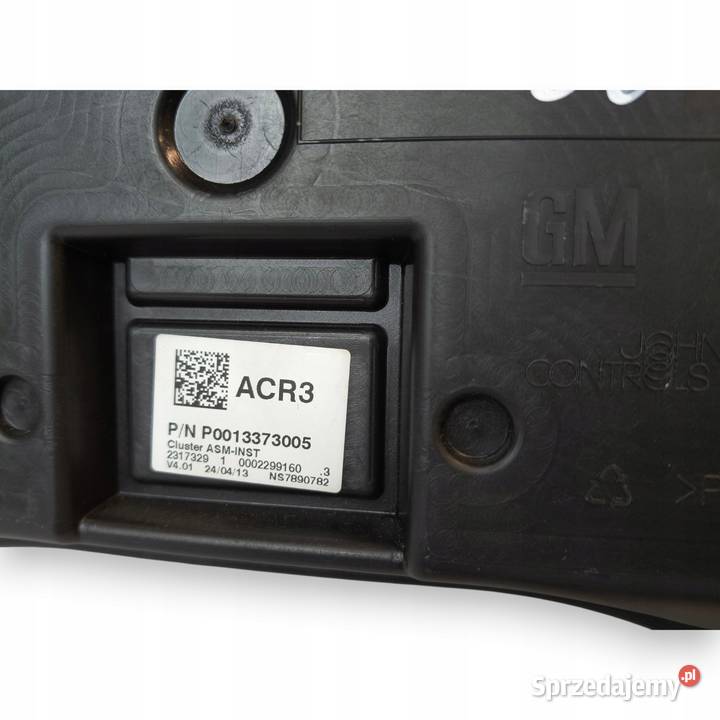 LICZNIK ZEGARY P0013373005 ACR3 Opel Corsa D 12 lubelskie