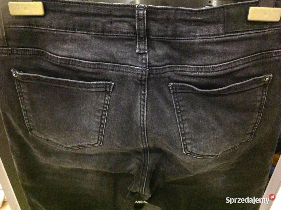 Spodnie Czarne Jeans Damskie ZARA M czarny sprzedam