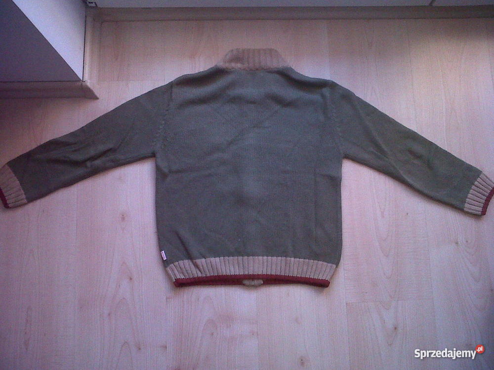 Sweterek r128 COOL CLUB sklepu SMYK zielony Kraków