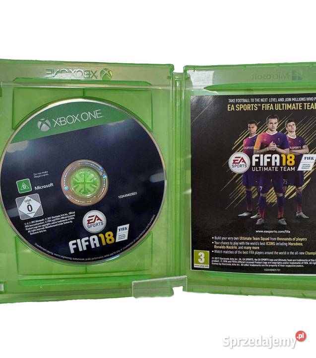 Gra Fifa 18 Xbox One Elbląg sprzedam