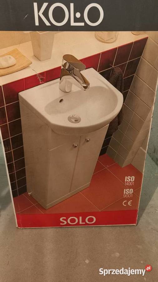 Sprzedam umywalkę z szafką łazienkową nowe Gdynia