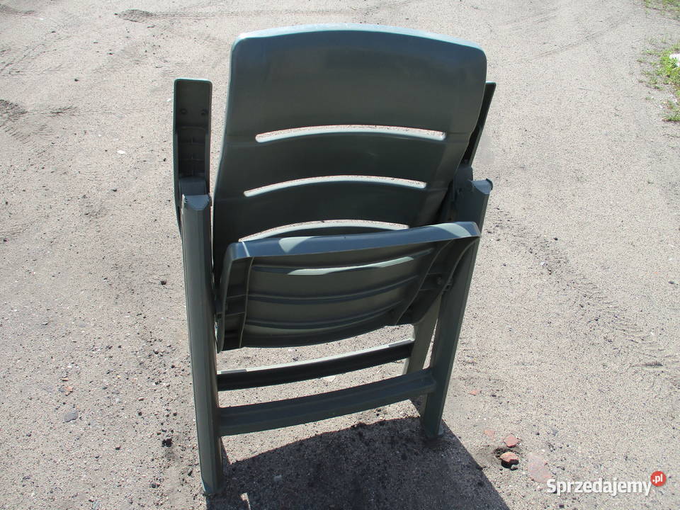 Leżak plastikowy zielony Zielona Góra