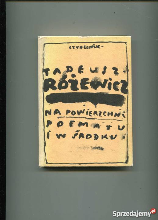 Na powierzchni poematy i w środku Nowy wybór Szczecin