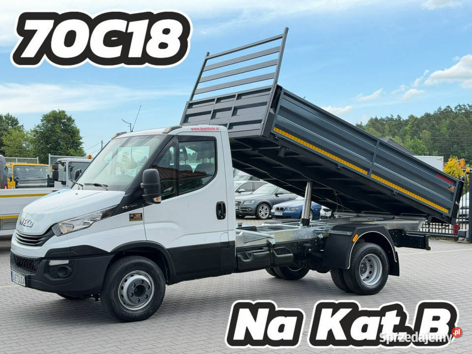Iveco Daily 70C18 V H DMC 35t Kat B Wywrotka autoalarm Widełki sprzedam