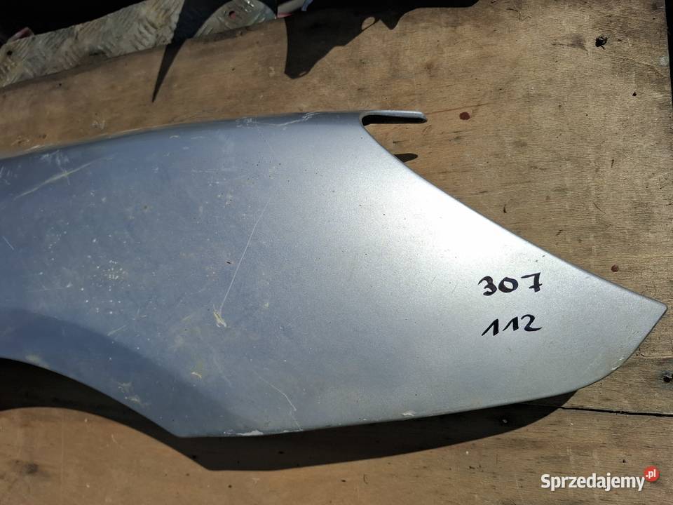 Błotnik Prawy Peugeot 307 osobowe