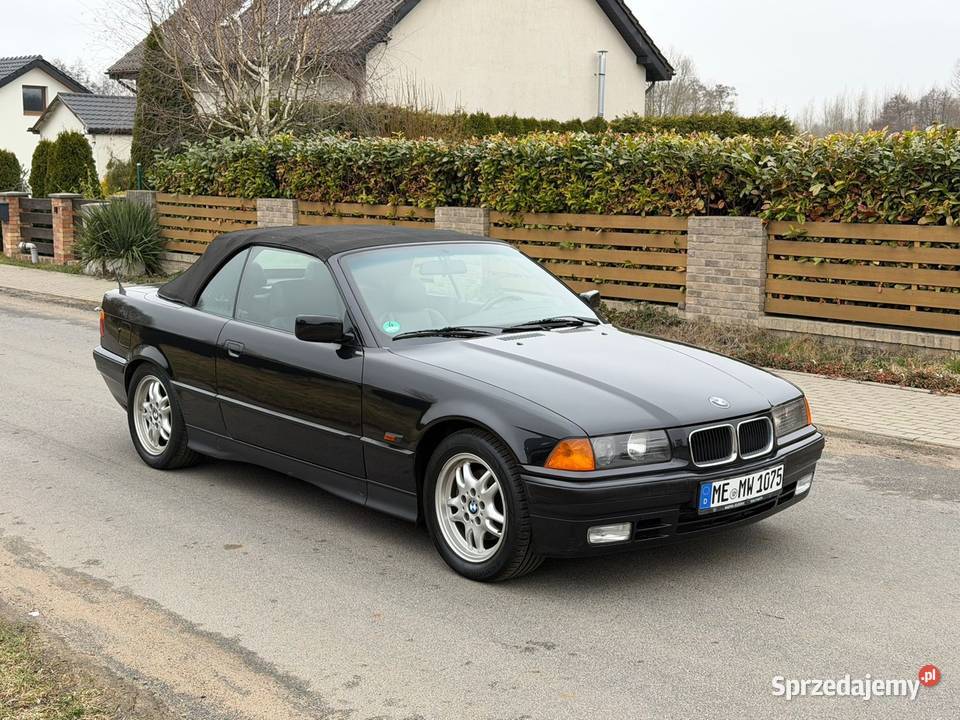 Bmw e36 cabrio 320iA KLIMATYZACJA Zdrowa blacha automatyczna Stargard