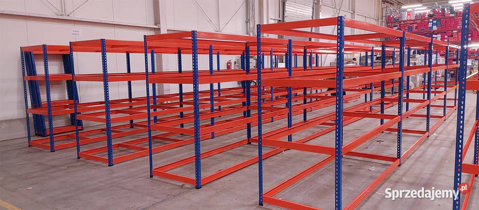 Regały Magazynowe Półkowe Metalowe MOCNE i Łódź