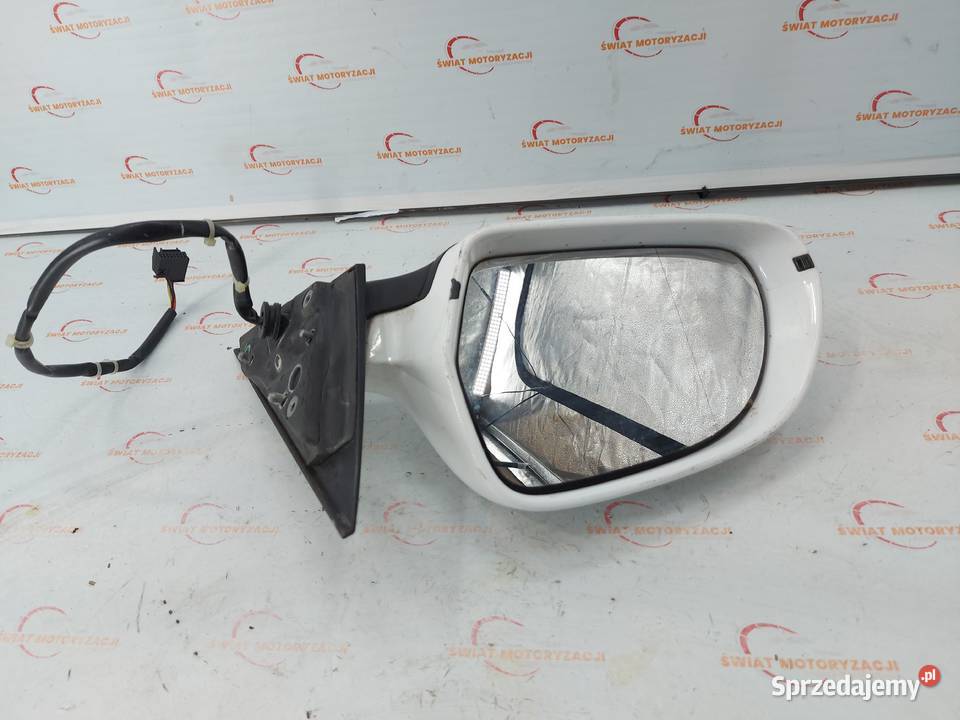 AUDI A3 8P 10r lusterko lewe 6 PIN ANGLIK Kielce