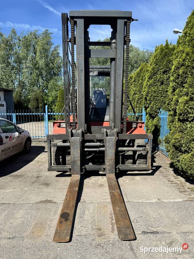 12 Ton Wynajem Wózka Widłowego Linde H120 z UDT Gdańsk