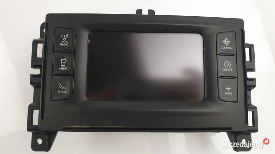 WYŚWIETLACZ NAWIGACJI P68269881AD JEEP CHEROKEE osobowe Lipno sprzedam