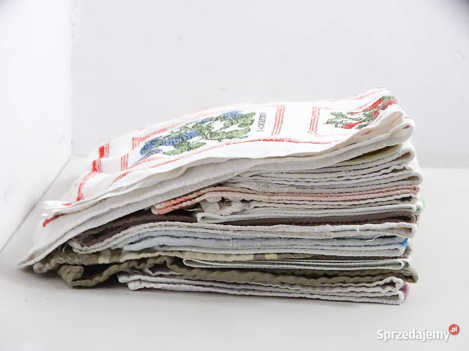 Duży zestaw ściereczek kuchennych 18 sztuk Różne lubelskie Biłgoraj sprzedam