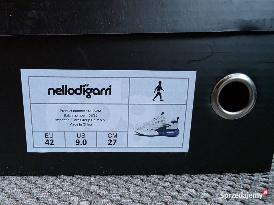 nowe NelloDiGarri sport shoes rozmiar EU42 Sportowe Kraków