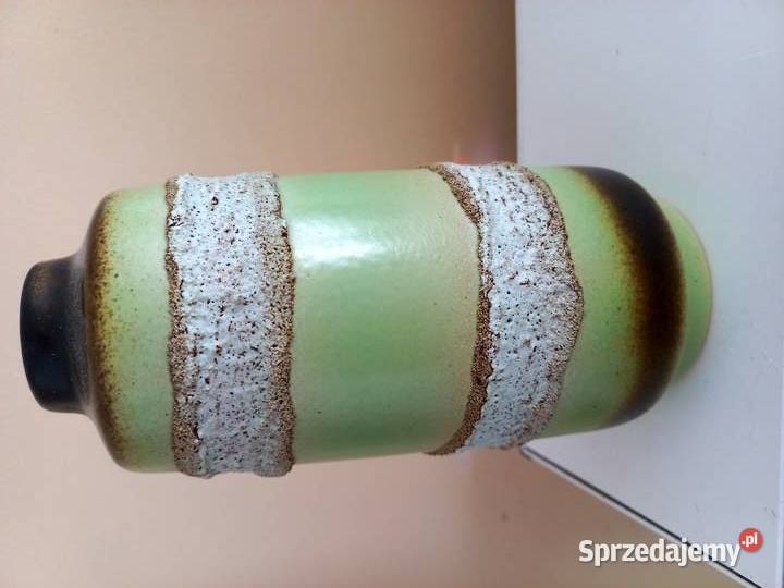 Piękny wazon niemiecki sygnowany numerem na Porcelana i szkło kujawsko-pomorskie