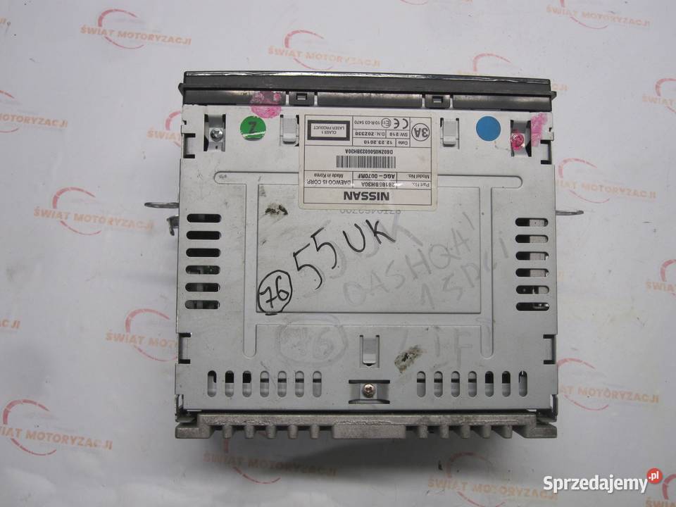 QASHQAI I J10 LIFT 11r radio CD 28185BH30A