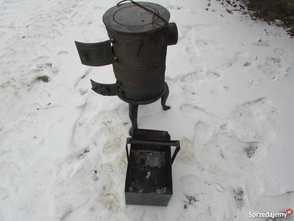Piec piecyk Karlik żeliwny METSPOS koza węglarka Piece i kominki Piece i kominki Miechów