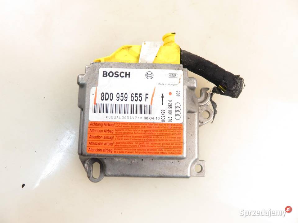 MODUŁ AIRBAG AUDI A4 B5 8D0959655F 0285001270