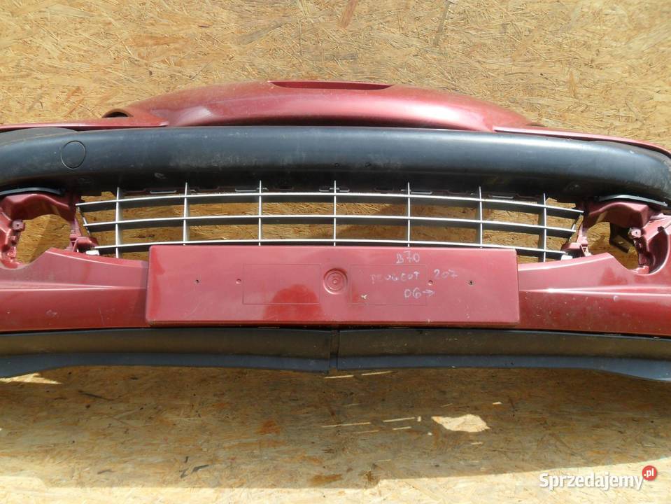 Zderzak przedni Peugeot 207 2006 Nowy Tomyśl