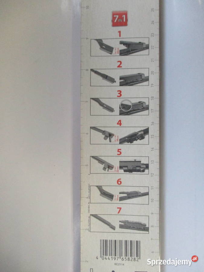 Pióro wycieraczki Easyvision MultiClip płaskie łódzkie Łódź