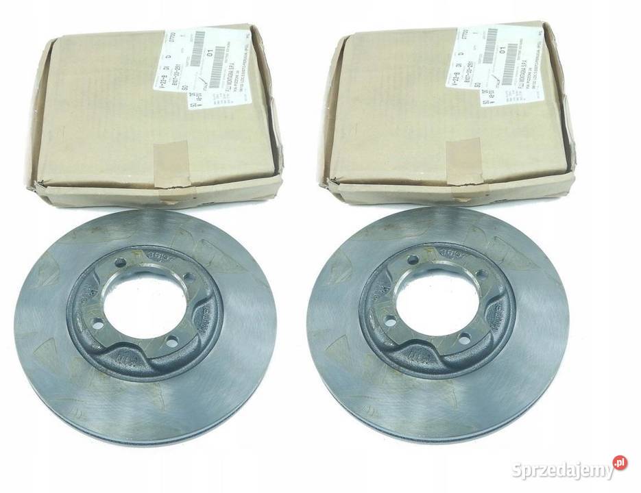 TARCZE HAMULCOWE 2 PRZÓD LP MAZDA 323 III Z ASO