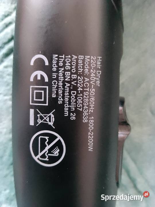 Suszarka do Włosów ELLE Hair Dryer czarna Bełchatów