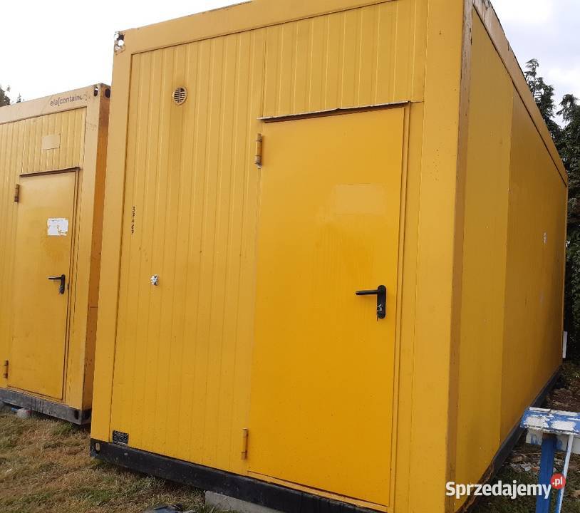 Kontener biurowy szatniowy żółty Swarzędz 37