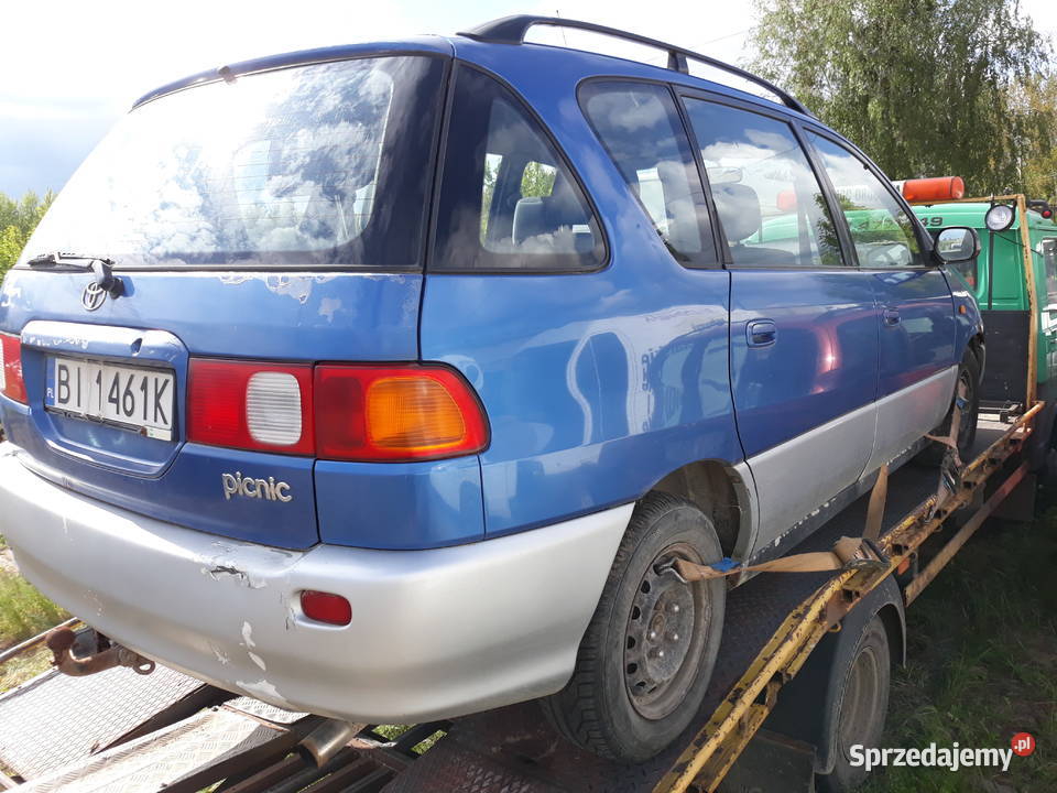 Toyota Picnic 20 z klimatyzacją AC sprawna podlaskie Białystok