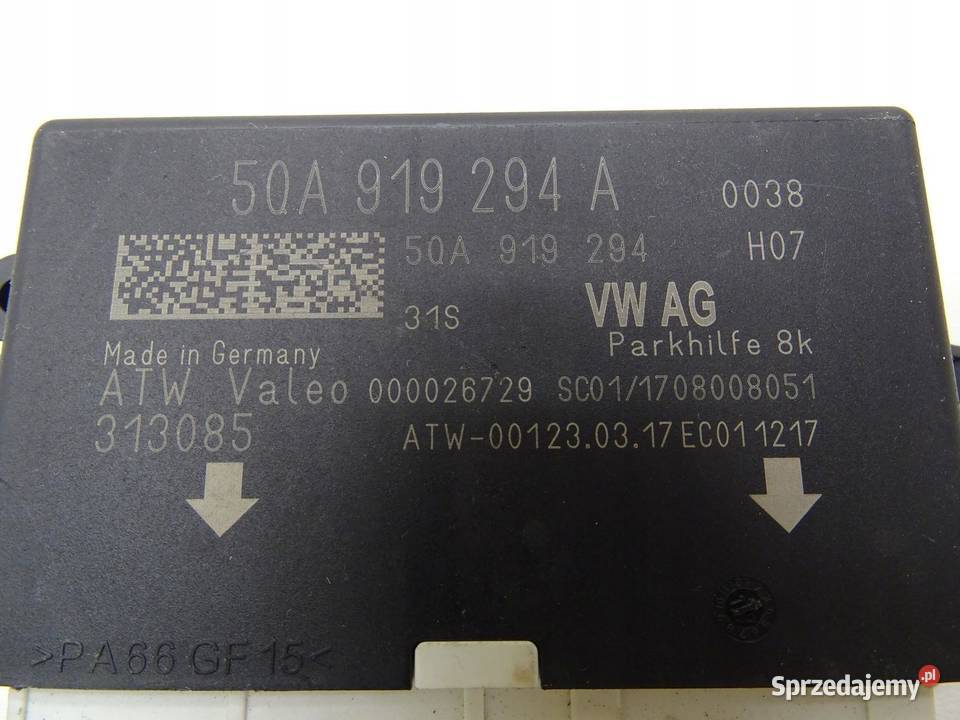 MODUŁ STEROWNIK PDC PARKOWANIA 5Q0919294A GOLF Komputery sprzedam