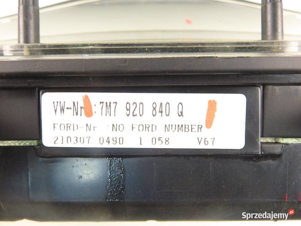 LICZNIK SEAT ALHAMBRA I 20 TDI BRT 7M3920840Q