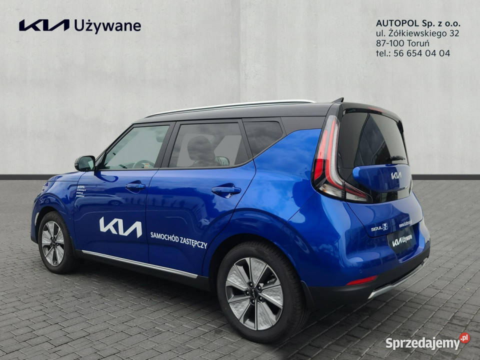 Kia Soul Zasięg do 452 64KwH204 LTechnologiczny czujnik deszczu Soul Toruń sprzedam