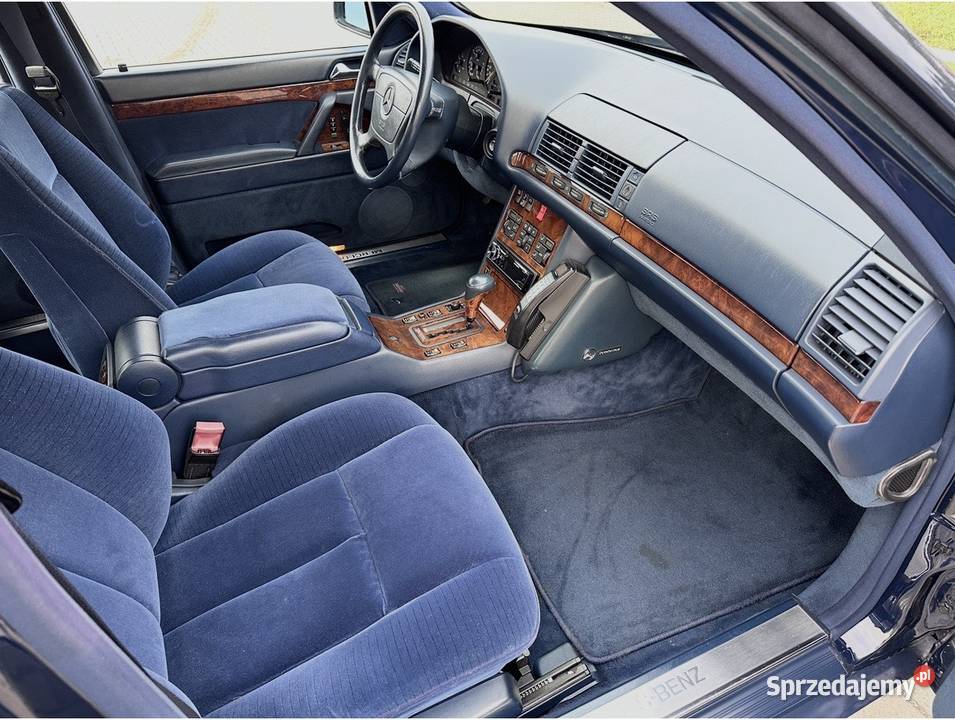 Mercedes 600SEL W140 V12 1993r poduszka powietrzna wielkopolskie Koło