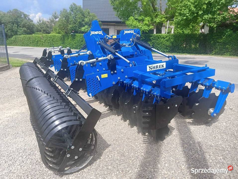 Brona talerzowa JANPOL BTH 4m hydraulicznie Żółkiewka-Osada