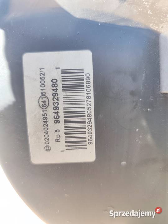Serwo pompa hamulcowa citroen C3 Serock