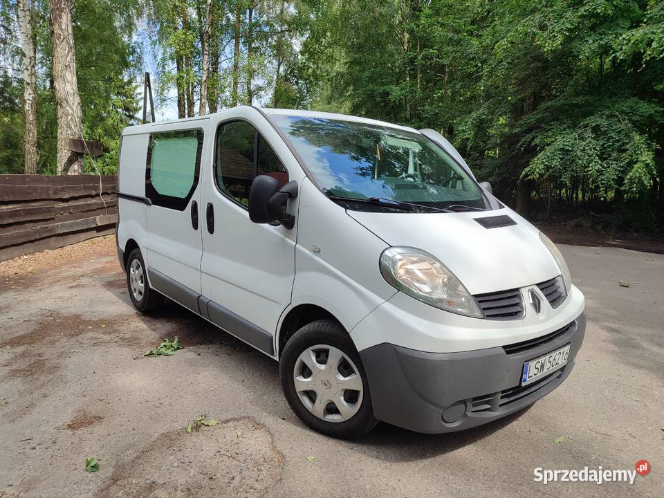 Renault Trafic 20DCi 115salon Holandia oryginał welurowa tapicerka Trafic lubelskie Łęczna
