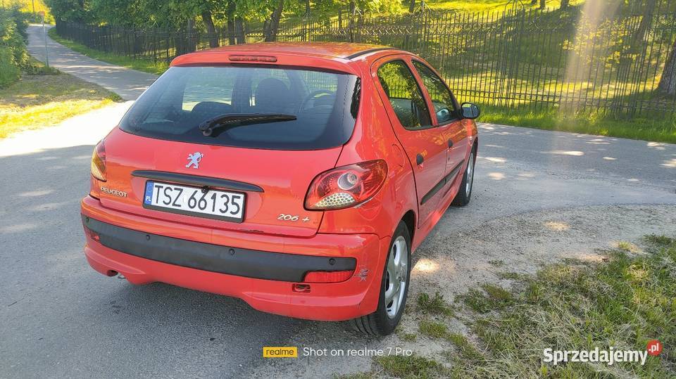 Peugeot 206 11B 2012 welurowa tapicerka świętokrzyskie Domaradzice sprzedam