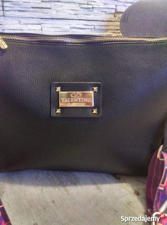 Torebka Valentino Studded Napy Ćwieki Pasek Poznań