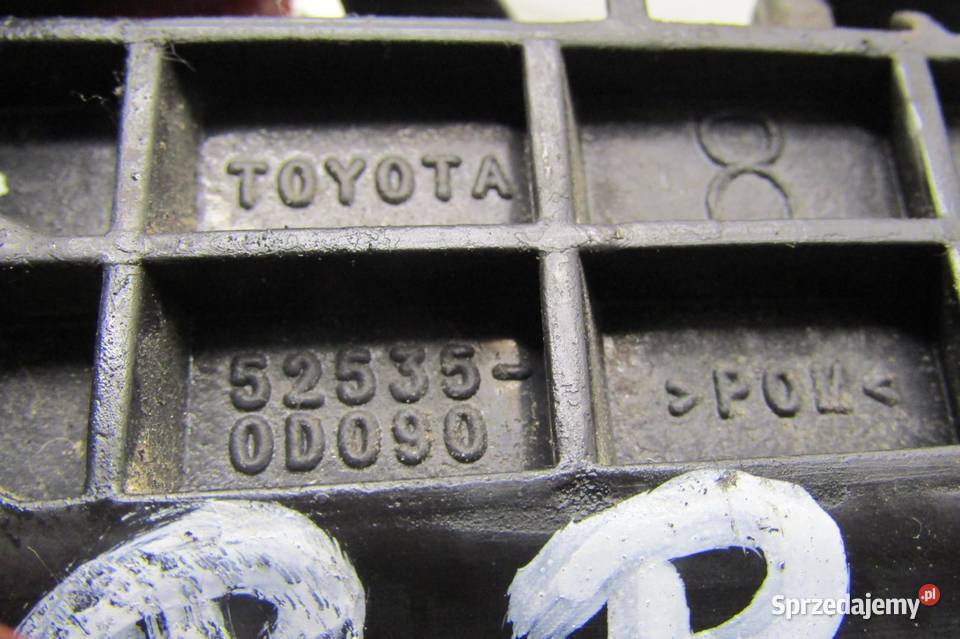 ŚLIZG ZDERZAKA PRAWY PRZÓD PRZEDNI TOYOTA YARIS lubelskie