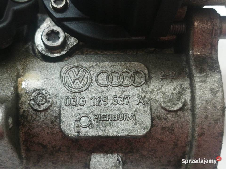 ZAWÓR EGR 03G129637A 03G131501D 19 TDI osobowe