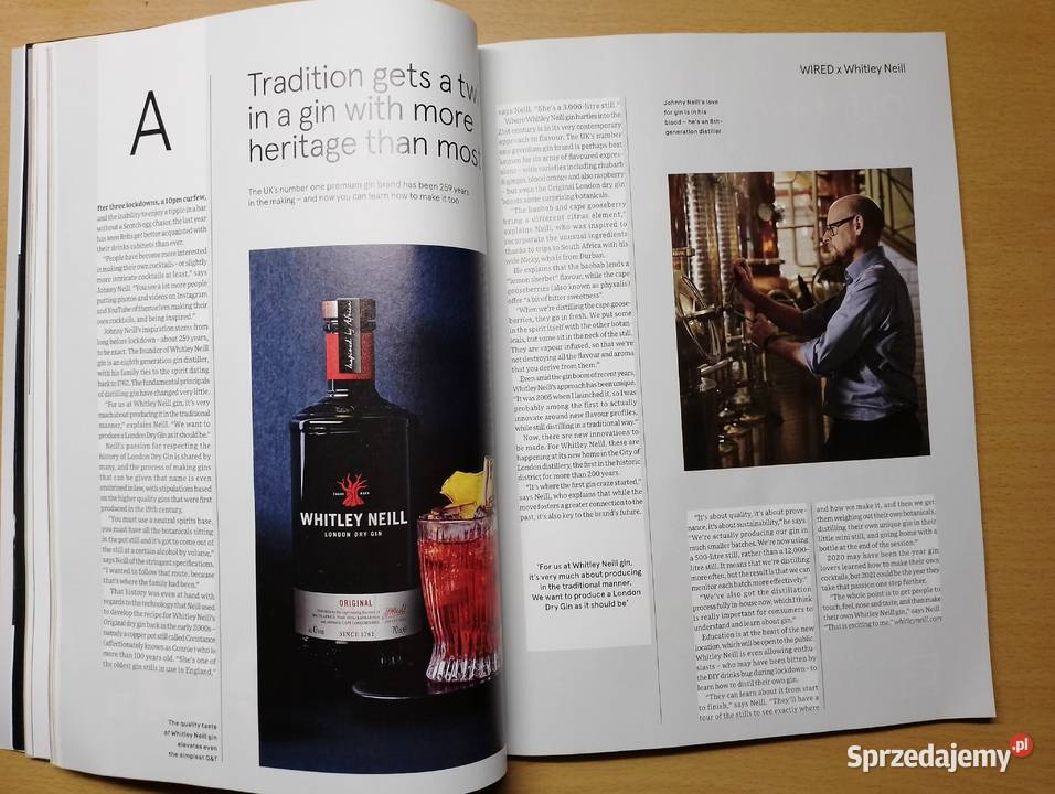 WIRED magazyn 52021 czasopismo angielsku Złotniki