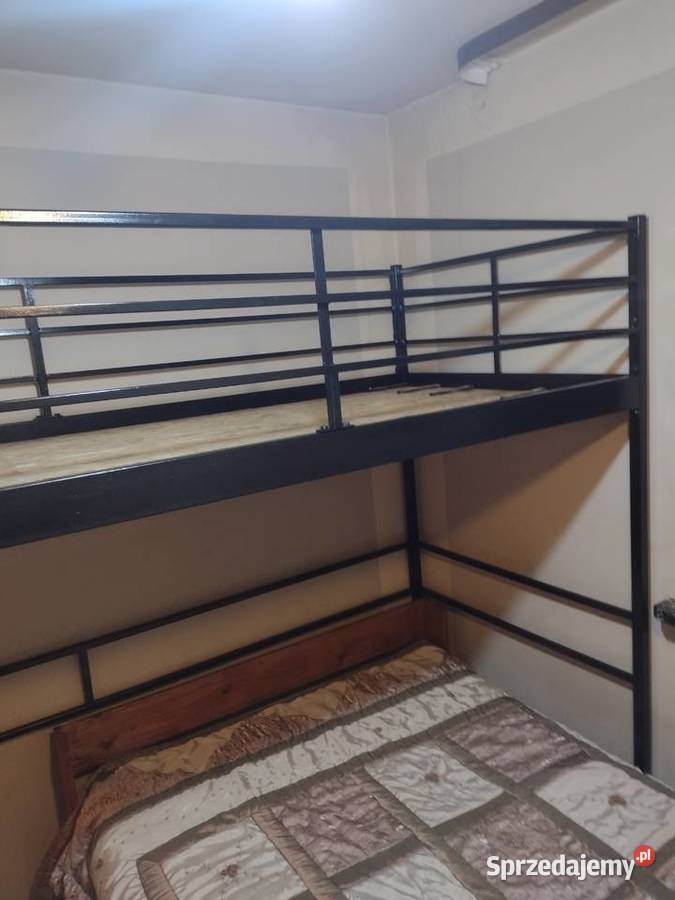 Łóżko na antresoli antresola metalowa łóżko łódzkie