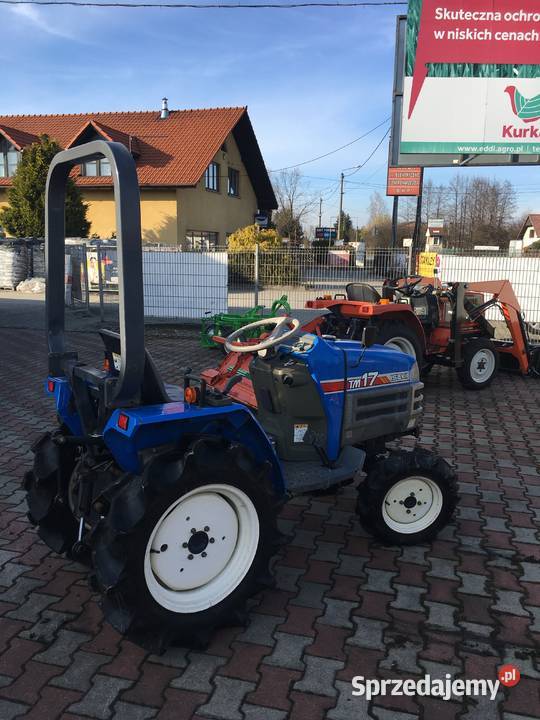 Mini traktor Iseki tm17 z turem 4x4 komunalne