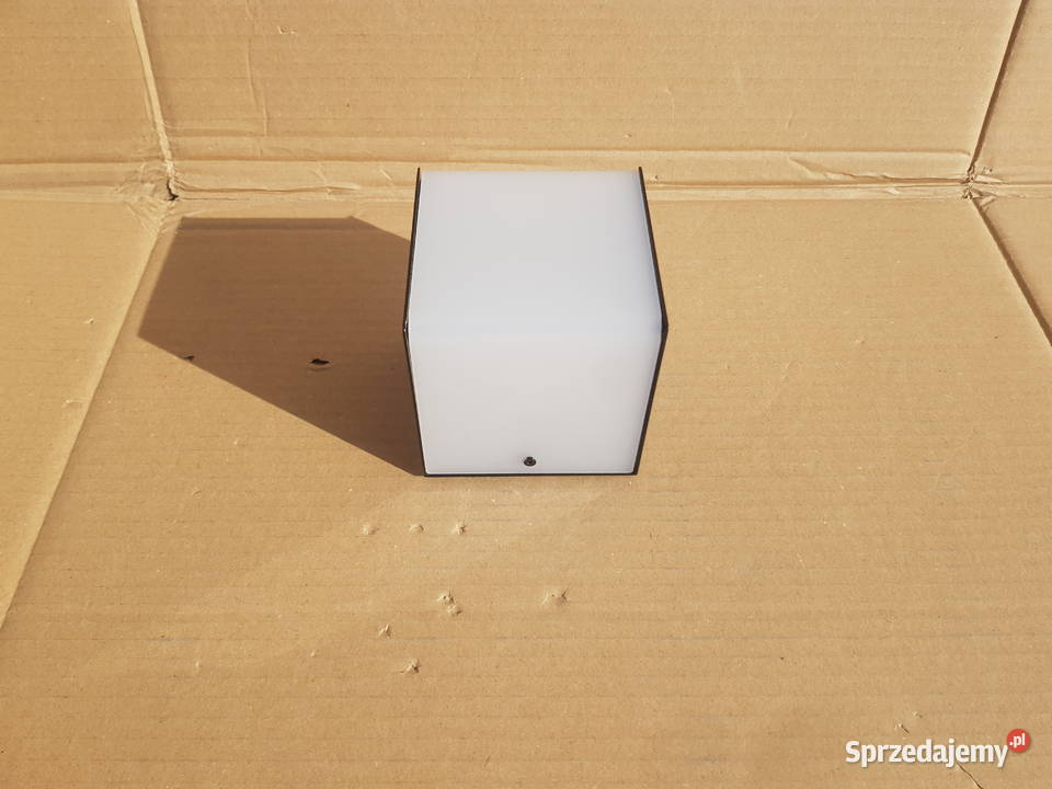 Kinkiet ścienny KOSTKA KUBIK czarna AQUAFORM Warszawa