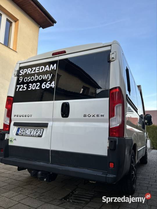 Peugeot Boxer prywatny 9 osób klimatyzacja