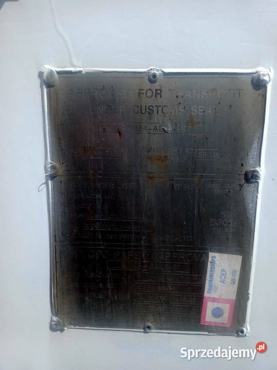 Kontenery morskie magazynowy transport 40HC śląskie Katowice