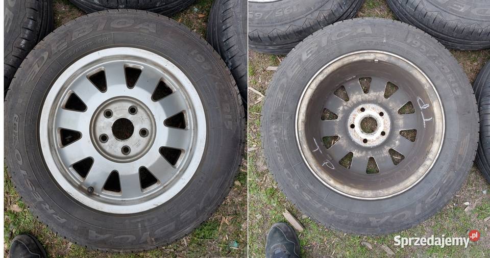 Koła 5x112 VWAudiSkoda Alufelgi Dębica 15 Samochodowe dolnośląskie Polwica