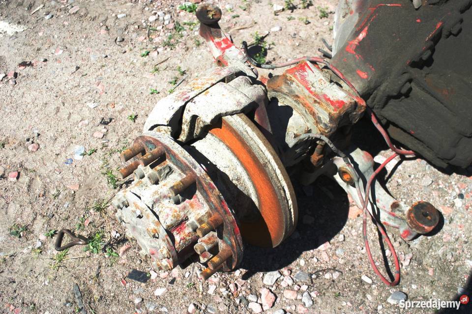 MAN TGA MOST DYFER 3710 KOMPLETNY DEMONTAŻ lubuskie Bieleń