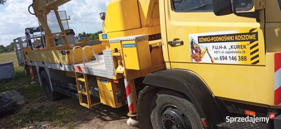 Podnośnik koszowy Wumag WT 350 małopolskie Kęty