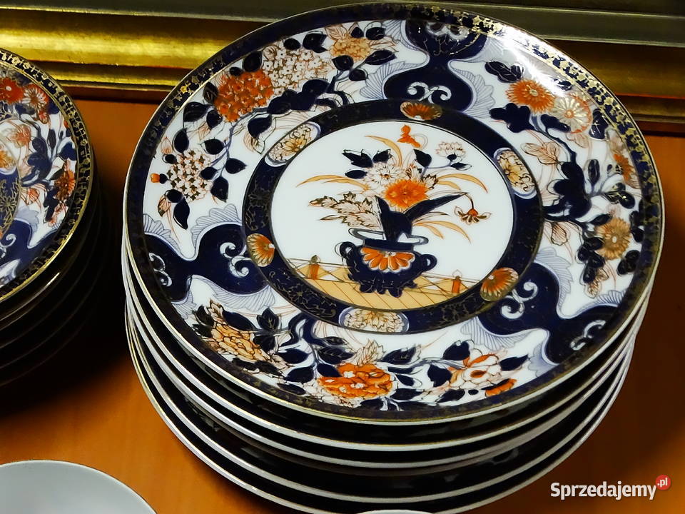 Serwis kawowy SAJI Fine China Japan Biłgoraj sprzedam