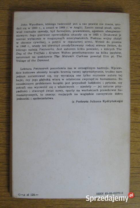 John Wyndham Poczwarki lubelskie Parczew